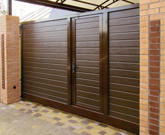 Ворота с калиткой в Невинномысске