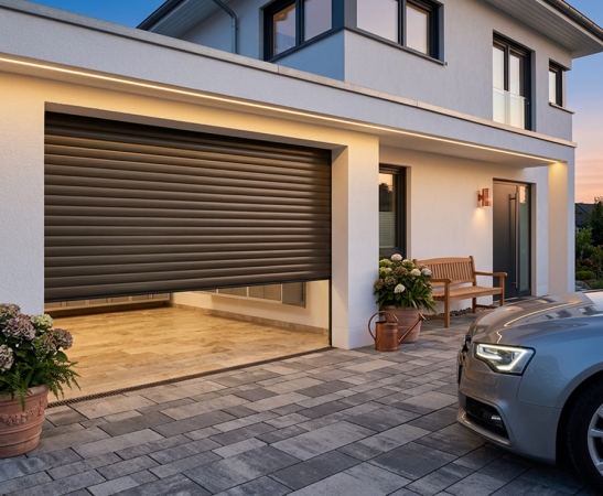 Ворота из роллетного профиля в Невинномысске