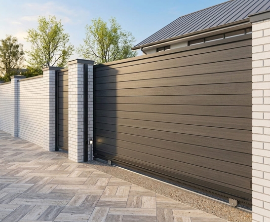 Ворота из металлического сайдинга в Невинномысске